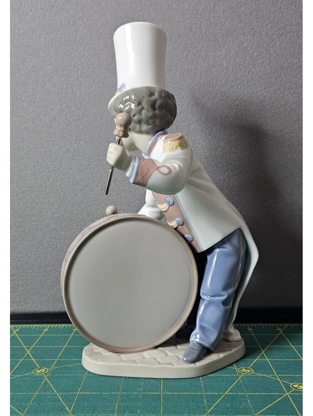 Lladró Porcelain Drummer Boy Figurine Music Band #6304 Rare Read - Picture 7 of 11